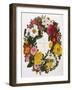 Frontispiece of Roses, Collection of Roses from Nature-Mary Lawrence-Framed Giclee Print