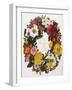 Frontispiece of Roses, Collection of Roses from Nature-Mary Lawrence-Framed Giclee Print