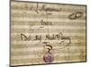 Frontispiece of the Autograph Music Score of Agrippina, 1708-Nicola Antonio Porpora-Mounted Giclee Print