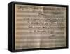 Frontispiece of the Autograph Music Score of Dido-Giovanni Paisiello-Framed Stretched Canvas