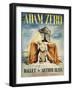 Frontispiece of the Ballet Adam Zero-Arthur Bliss-Framed Giclee Print