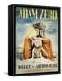 Frontispiece of the Ballet Adam Zero-Arthur Bliss-Framed Stretched Canvas