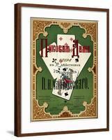 Frontispiece of the Queen of Spades by Petr Ilic Cajkovskij-null-Framed Giclee Print