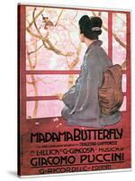 Frontispiece of the Score Sheet for "Madame Butterfly" by Giacomo Puccini-null-Stretched Canvas