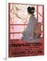 Frontispiece of the Score Sheet for "Madame Butterfly" by Giacomo Puccini-null-Framed Giclee Print
