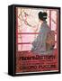 Frontispiece of the Score Sheet for "Madame Butterfly" by Giacomo Puccini-null-Framed Stretched Canvas