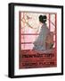 Frontispiece of the Score Sheet for "Madame Butterfly" by Giacomo Puccini-null-Framed Giclee Print