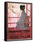 Frontispiece of the Score Sheet for "Madame Butterfly" by Giacomo Puccini-null-Framed Stretched Canvas