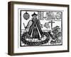 Frontispiece of 'The Tragicall History of the Life and Death of Doctor Faustus'-English-Framed Giclee Print