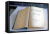 Frontispiece of 'Ulysses' by James Joyce-null-Framed Stretched Canvas