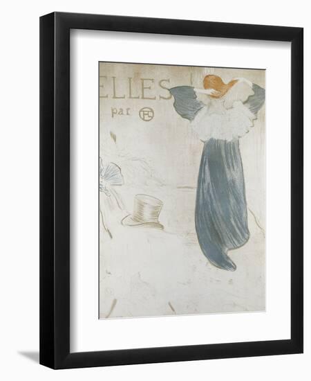 Frontispiece Pour Elles-Henri de Toulouse-Lautrec-Framed Giclee Print