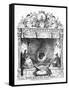 Frontispiece to Cinderella-George Cruikshank-Framed Stretched Canvas