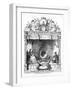 Frontispiece to Cinderella-George Cruikshank-Framed Art Print