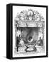 Frontispiece to Cinderella-George Cruikshank-Framed Stretched Canvas