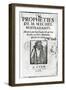 Frontispiece to Les Propheties de M. Michel de Nostradamus-null-Framed Giclee Print