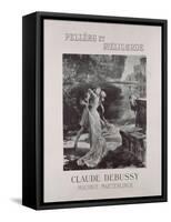 Frontispiece to 'Pelleas and Melisande', by Claude Debussy-Georges Marie Rochegrosse-Framed Stretched Canvas