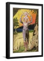 Frontispiece to Songs of Experience: Plate 29 from Songs of Innocence and of Experience, C.1802-08-William Blake-Framed Giclee Print