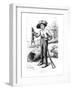 Frontispiece to "The Adventures of Huckleberry Finn," by Mark Twain 1884-Edward Windsor Kemble-Framed Giclee Print