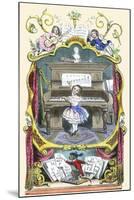 Frontispiece to "The Home First Number and Music Book"-Charles Butler-Mounted Art Print