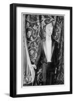 Frontispiece to 'The Picture of Dorian Gray' by Oscar Wilde, Published in 1925-Henry Keen-Framed Giclee Print