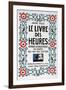 Frontpage of Le Livre Des Heures, 1919-Andre Helle-Framed Giclee Print