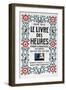 Frontpage of Le Livre Des Heures, 1919-Andre Helle-Framed Giclee Print