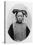 Frontview of Coiffure of a Married Manchu Matron, C.1867-72-John Thomson-Stretched Canvas