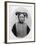 Frontview of Coiffure of a Married Manchu Matron, C.1867-72-John Thomson-Framed Photographic Print