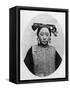 Frontview of Coiffure of a Married Manchu Matron, C.1867-72-John Thomson-Framed Stretched Canvas