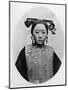 Frontview of Coiffure of a Married Manchu Matron, C.1867-72-John Thomson-Mounted Photographic Print