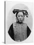 Frontview of Coiffure of a Married Manchu Matron, C.1867-72-John Thomson-Stretched Canvas