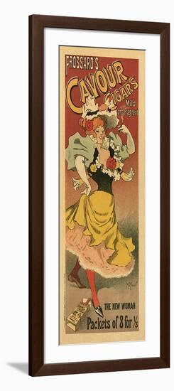 Frossard's Cavour Cigars, c.1895-Georges Meunier-Framed Giclee Print
