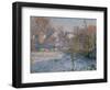 Frost, 1875 by Claude Monet-Claude Monet-Framed Giclee Print