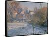 Frost, 1875 by Claude Monet-Claude Monet-Framed Stretched Canvas