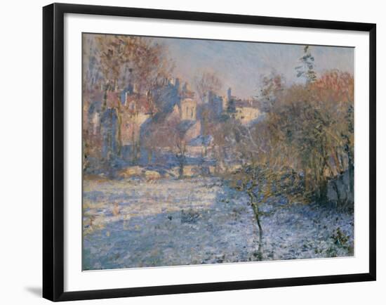 Frost, 1875 by Claude Monet-Claude Monet-Framed Giclee Print