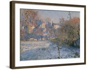 Frost, 1875 by Claude Monet-Claude Monet-Framed Giclee Print