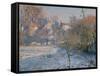 Frost, 1875 by Claude Monet-Claude Monet-Framed Stretched Canvas