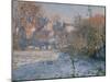 Frost, 1875 by Claude Monet-Claude Monet-Mounted Giclee Print