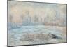Frost, 1880-Claude Monet-Mounted Giclee Print