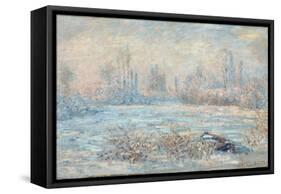 Frost, 1880-Claude Monet-Framed Stretched Canvas