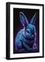 Frost Bunny 2-null-Framed Art Print