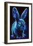 Frost Bunny 4-null-Framed Art Print