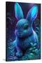 Frost Bunny 8-null-Stretched Canvas