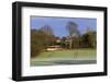 Frost covered farmland, Marlfield Village, County Tipperary, Republic of Ireland, Europe-Richard Cummins-Framed Photographic Print