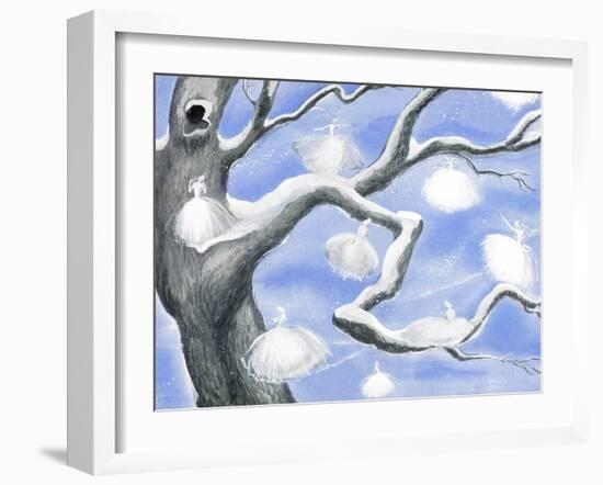 Frost Fairies - Jack & Jill-Laura Jean Allen-Framed Giclee Print