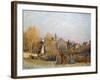 Frost in Louveciennes, 1873-Alfred Sisley-Framed Giclee Print