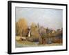 Frost in Louveciennes, 1873-Alfred Sisley-Framed Giclee Print