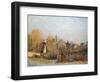 Frost in Louveciennes, 1873-Alfred Sisley-Framed Giclee Print