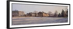 Frost, Royal Crescent and Brock Street, January 2011-Peter Brown-Framed Giclee Print