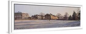 Frost, Royal Crescent and Brock Street, January 2011-Peter Brown-Framed Giclee Print